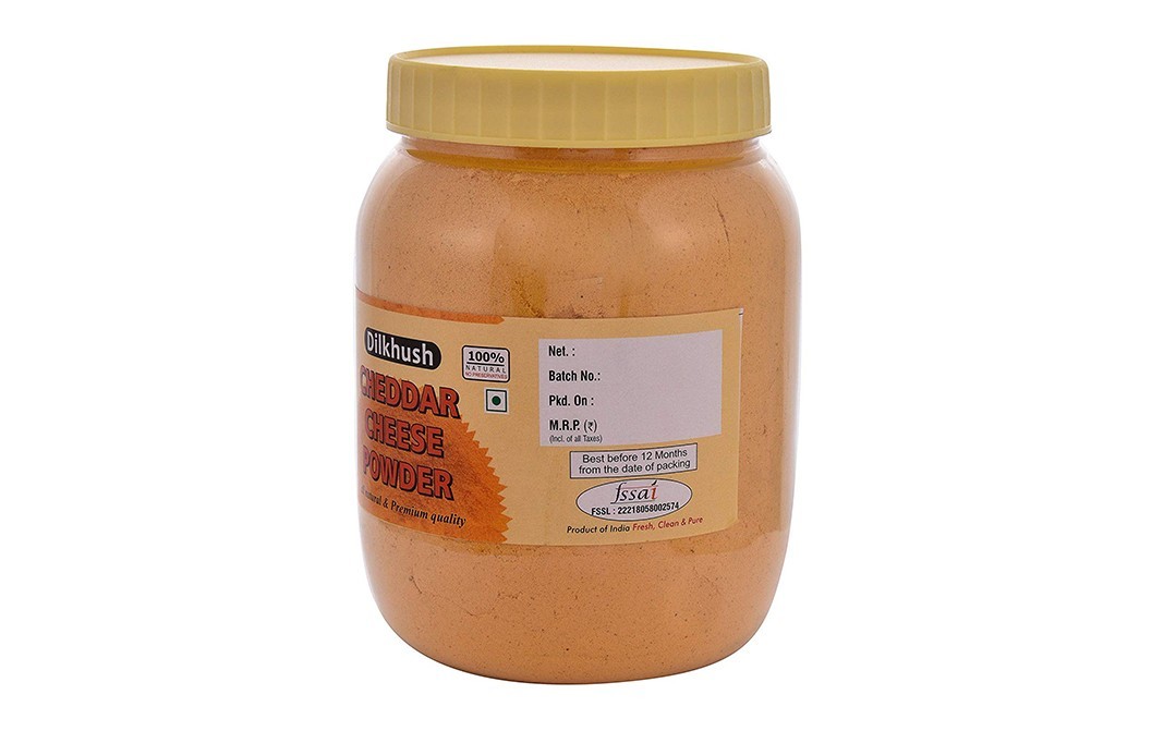 Dilkhush Cheddar Cheese Powder    Plastic Jar  250 grams